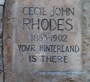Cecil Rhodes - Denkmal