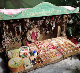 Modellweihnachtsmarkt im Weihnachtsmuseum