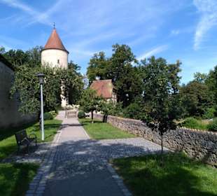 Entlang der Stadtmauer