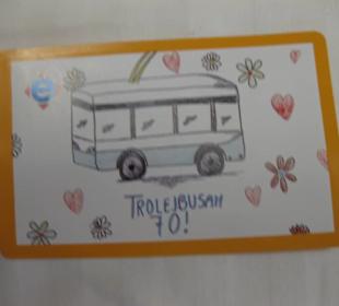 Elektronische Fahrkarte