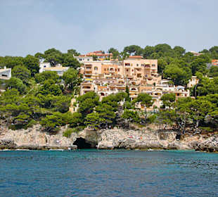 Bucht von Canyamel, Bootsanleger