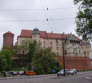 Wawel od strony ulicy Gertrudy