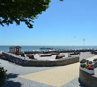 Promenade am Strand in Wyk