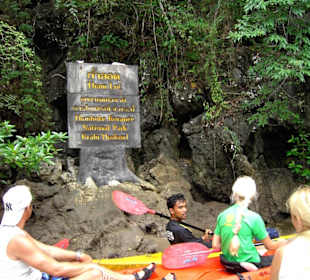 Einfahrt in den Nationalpark