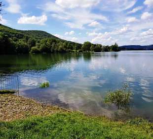 Frontansicht vom See