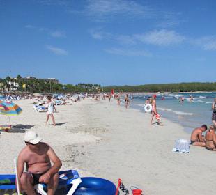 Der Strand von Sa-Coma