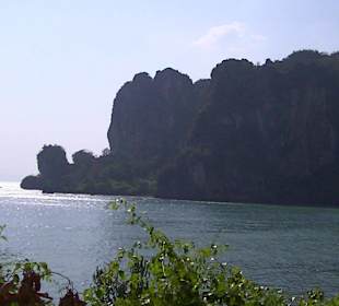 Auf dem Weg nach Rai Leh Beach