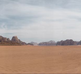 Wüstenlandschaft Wadi Rum