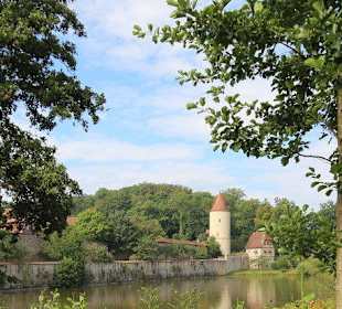 Faulturm und Rothenburger Weiher