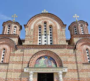 Blick auf die Kirche