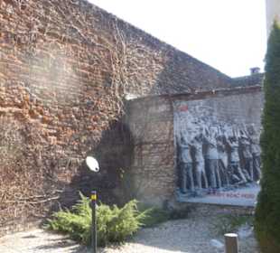 Polnische Post Hinterhof Festnahme der Verteidiger