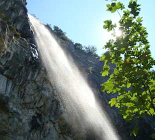 Wanderung zum Schleierwasserfall