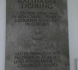 In der ev. Kirche St. Moriz in Coburg