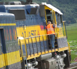 Auf dem Weg zu den Gletschern