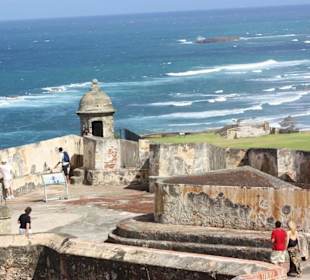 Blick vom Fort Cristòbal