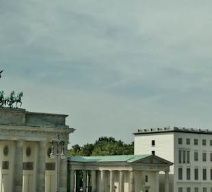Blick von Akademie der Künste zum Pariser Platz