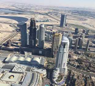 Aussicht vom Burj Khalifa 