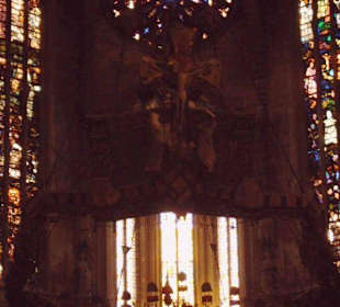 In der Kathedrale der Altar