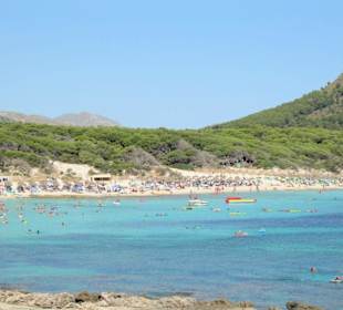 Der Strand von Cala Agulla