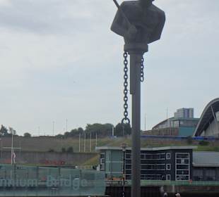 Blick auf die Skulptur