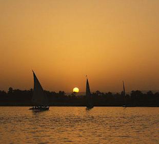 Luxor - Felukenfahrt am Nil