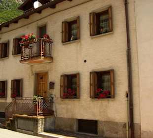 Bergdorf Timau im Dorfkern