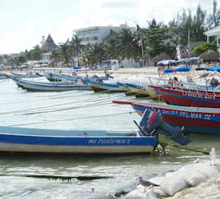 Strand von Playa del Carmen