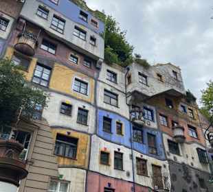 Hundertwasserhaus von Außen