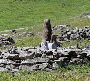 Abzweig zum Murmeltierweg 