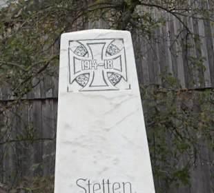 Kriegerdenkmal Stetten