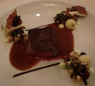 Menuepunkt: Hauptgericht Rehrücken