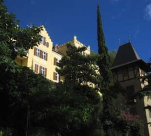 Schöne Bürgerhäuser an der Passer