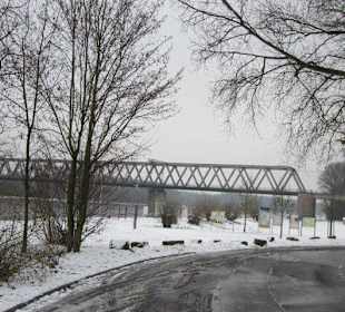 Am Rhein im Winter