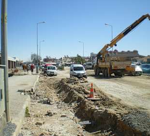 Baustelle in Kumköy