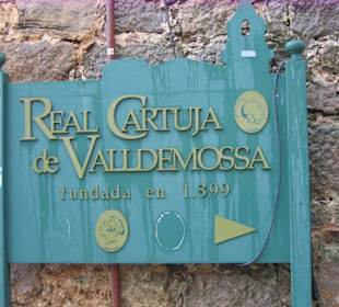 Hinweisschild Kartäuserkloster