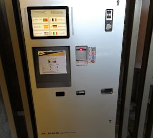 Fahrkartenautomat der Gondelbahn