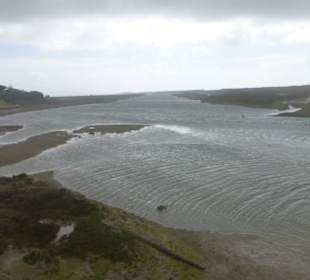 Bei einer Wanderung im Park Natural Ria Formosa