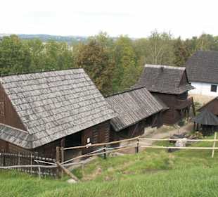 Skansen z zewnątrz