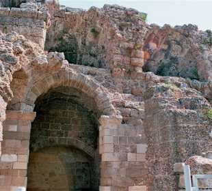 Theater in Side, Vorderseite