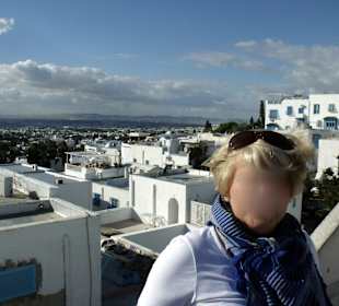 Blick vom Advokatenhaus auf Tunis