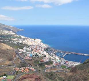 Blick auf Santa Cruz de la Palma