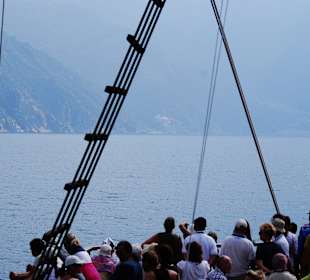 Die Küste beim Berg Athos