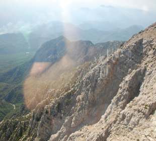 Widok z kolejki linowej