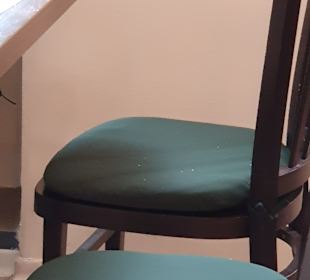 Nicht sauberer Stuhl