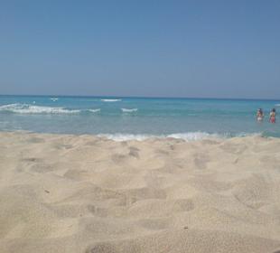 Supersauberer Strand