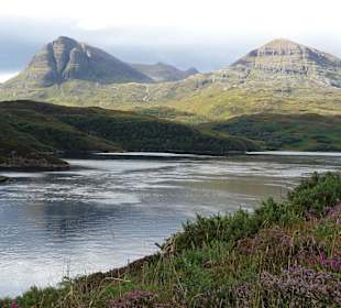 Der Quinag Berg im Norden des Assynt