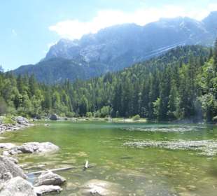 Bei einer Wanderung bei Grainau