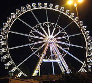 Das grösste transportable Riesenrad