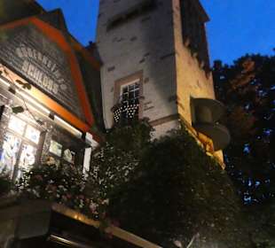 In der Drosselgasse in Rüdesheim