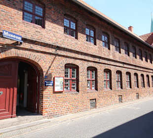 Rote Backsteinbauten